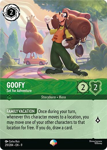 Goofy - Set for Adventure (Epic) (211/204) [Fabled] | Eastridge Sports Cards & Games