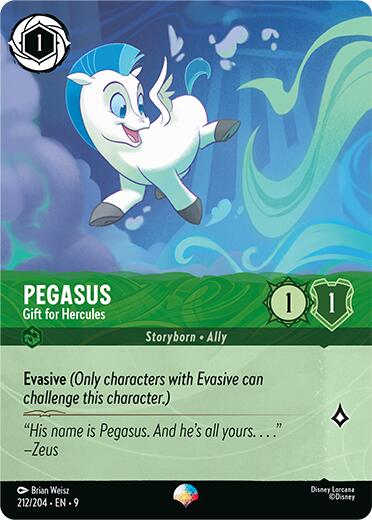 Pegasus - Gift for Hercules (Epic) (212/204) [Fabled] | Eastridge Sports Cards & Games