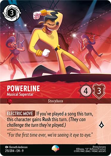 Powerline - Musical Superstar (Epic) (215/204) [Fabled] | Eastridge Sports Cards & Games