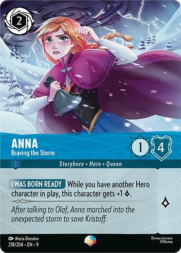 Anna - Braving the Storm (Epic) (218/204) [Fabled] | Eastridge Sports Cards & Games