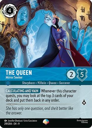 The Queen - Mirror Seeker (Epic) (219/204) [Fabled] | Eastridge Sports Cards & Games