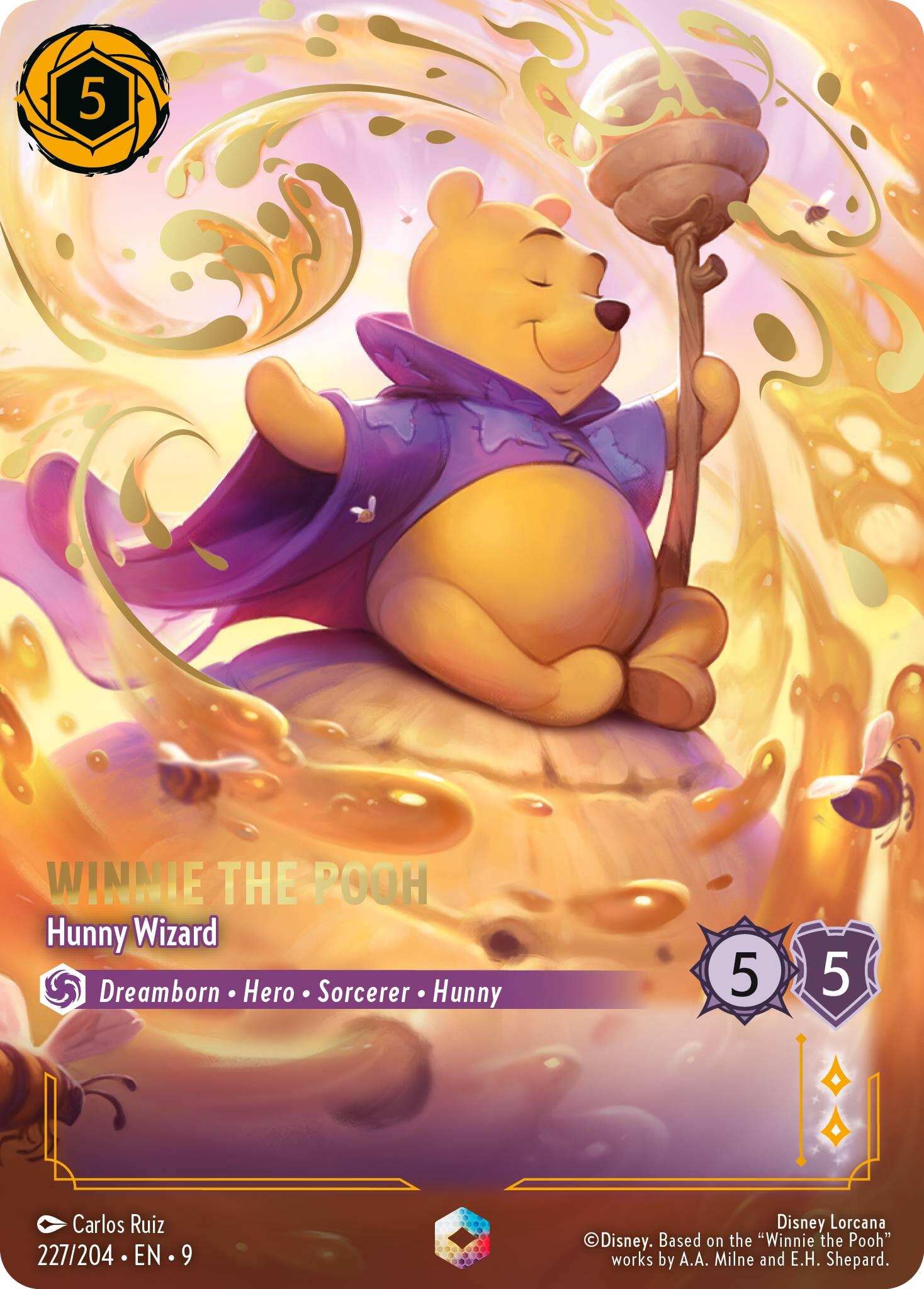 Winnie the Pooh - Hunny Wizard (Enchanted) (227/204) [Fabled] | Eastridge Sports Cards & Games