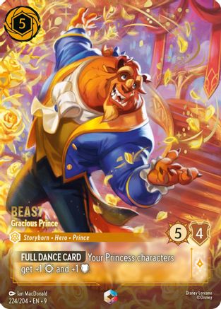 Beast - Gracious Prince (Enchanted) (224/204) [Fabled]