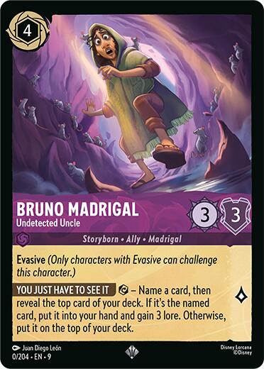 Bruno Madrigal - Undetected Uncle (0/204) [Fabled] | Eastridge Sports Cards & Games