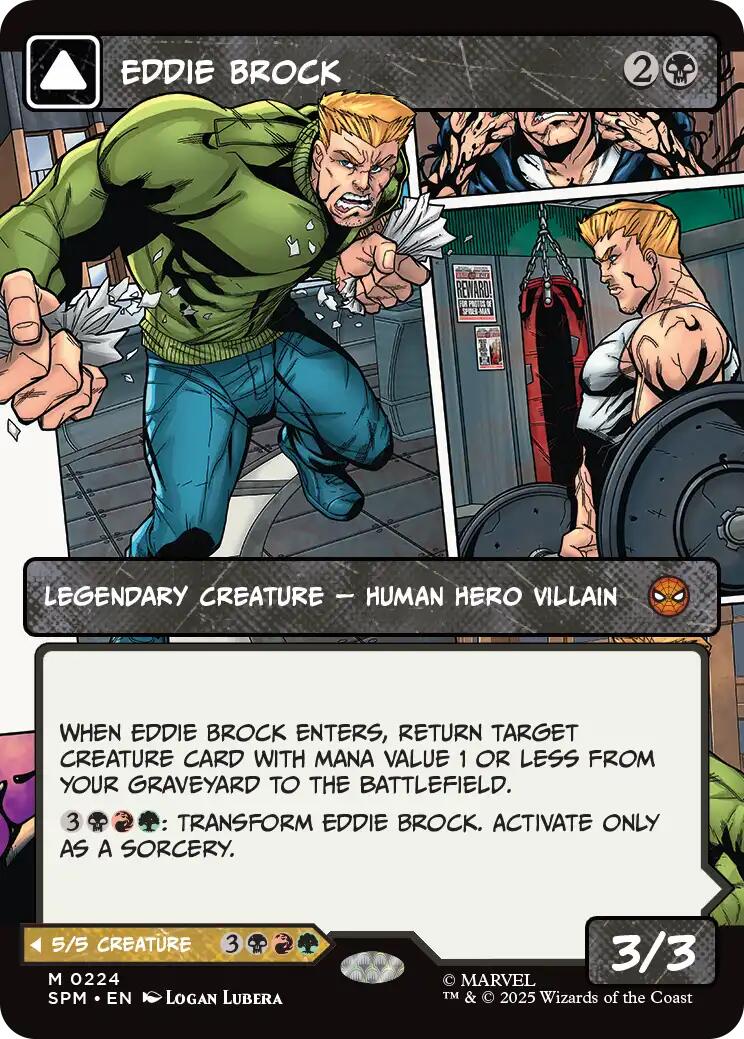 Eddie Brock (0224) (Borderless) [Marvel's Spider-Man] | Eastridge Sports Cards & Games