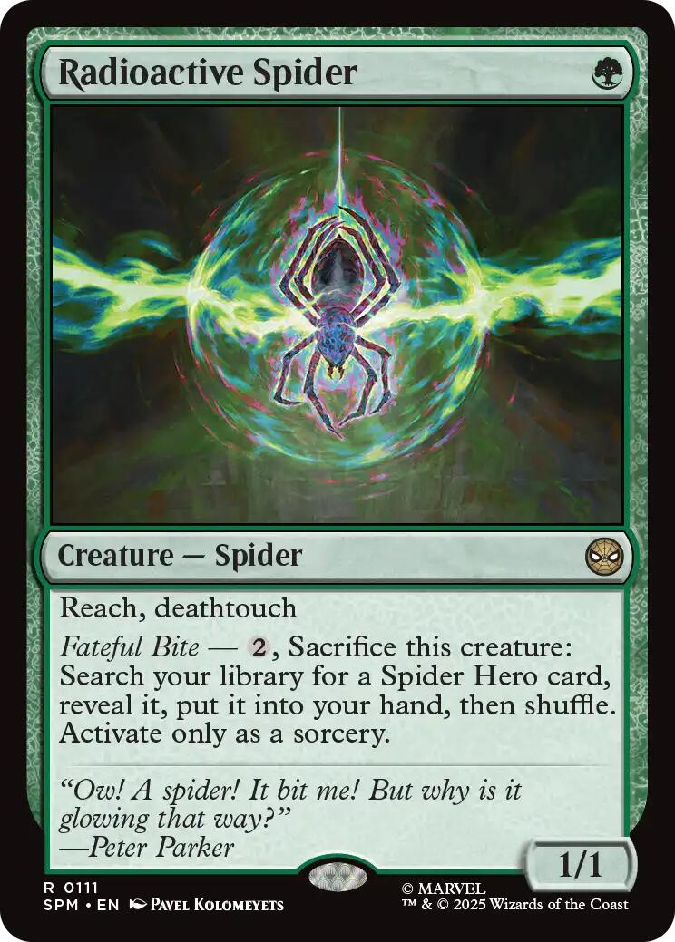 Radioactive Spider [Marvel's Spider-Man] | Eastridge Sports Cards & Games
