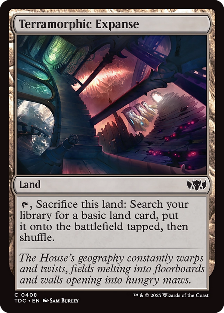 Terramorphic Expanse [Tarkir: Dragonstorm Commander] | Eastridge Sports Cards & Games