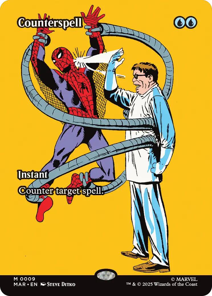 Counterspell (Borderless) [Marvel's Spider-Man: Eternal-Legal] | Eastridge Sports Cards & Games