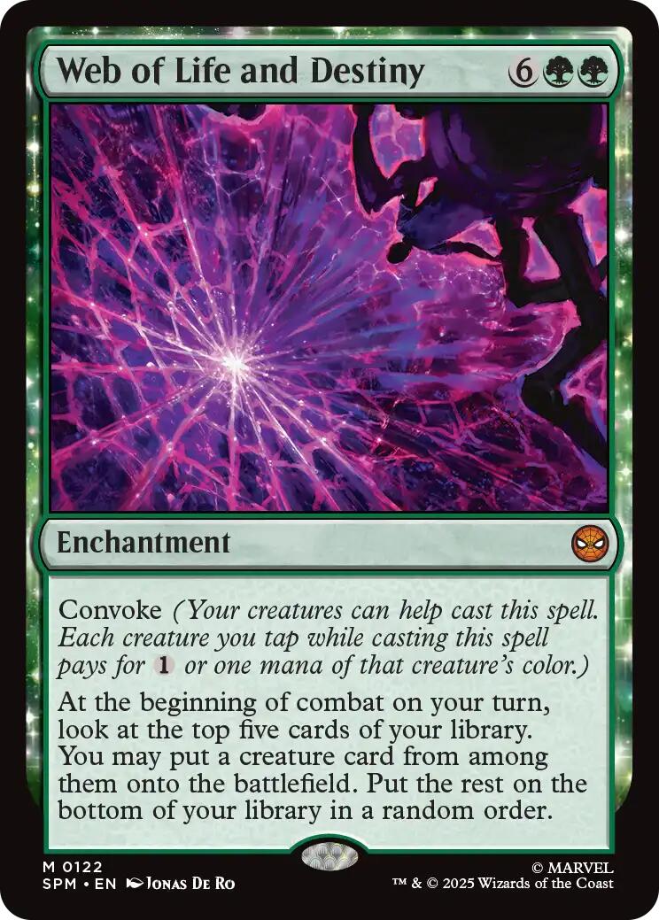 Web of Life and Destiny [Marvel's Spider-Man] | Eastridge Sports Cards & Games