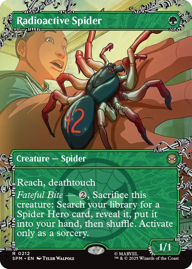 Radioactive Spider (Borderless) [Marvel's Spider-Man] | Eastridge Sports Cards & Games