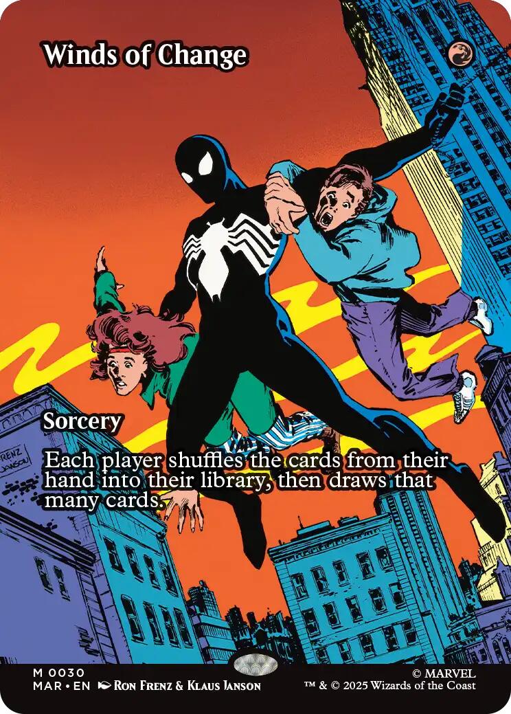Winds of Change (Borderless) [Marvel's Spider-Man: Eternal-Legal] | Eastridge Sports Cards & Games