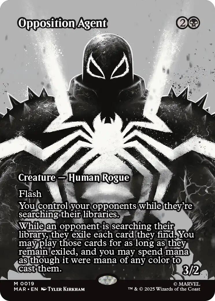 Opposition Agent (Borderless) [Marvel's Spider-Man: Eternal-Legal] | Eastridge Sports Cards & Games