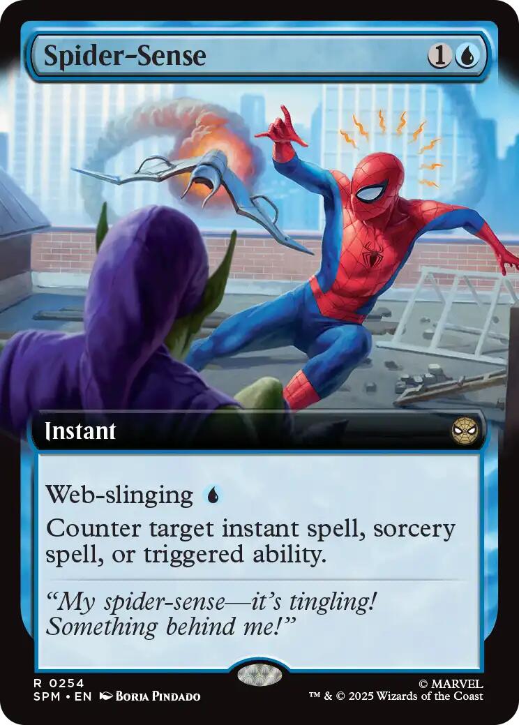 Spider-Sense (Extended Art) [Marvel's Spider-Man] | Eastridge Sports Cards & Games