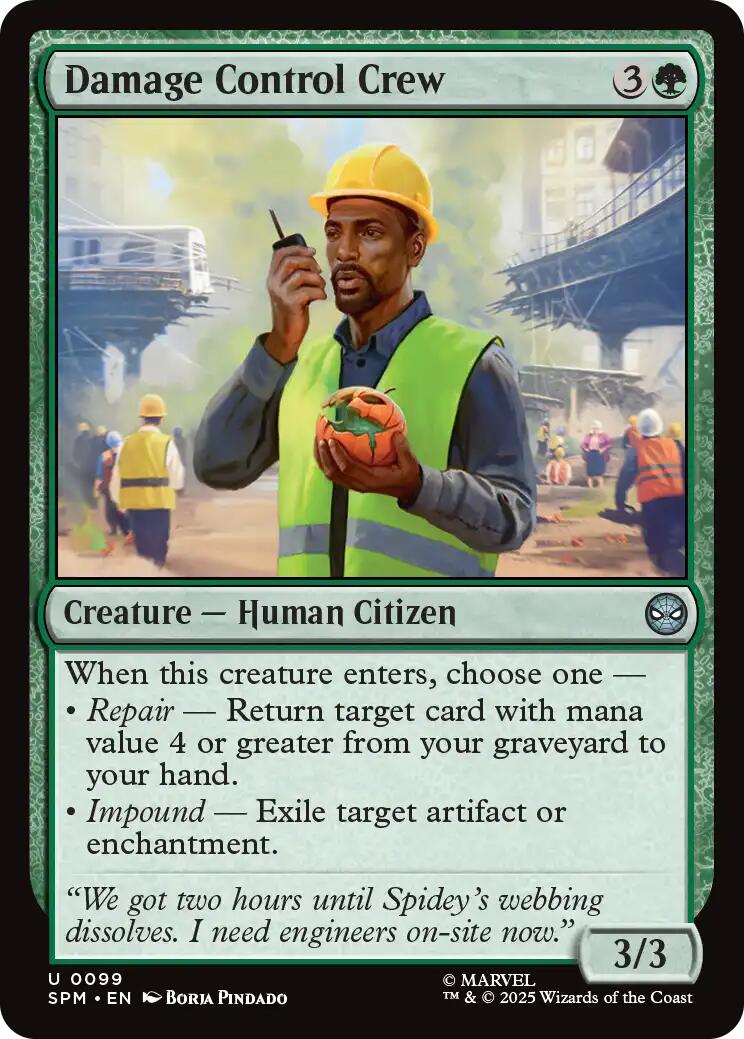 Damage Control Crew [Marvel's Spider-Man] | Eastridge Sports Cards & Games