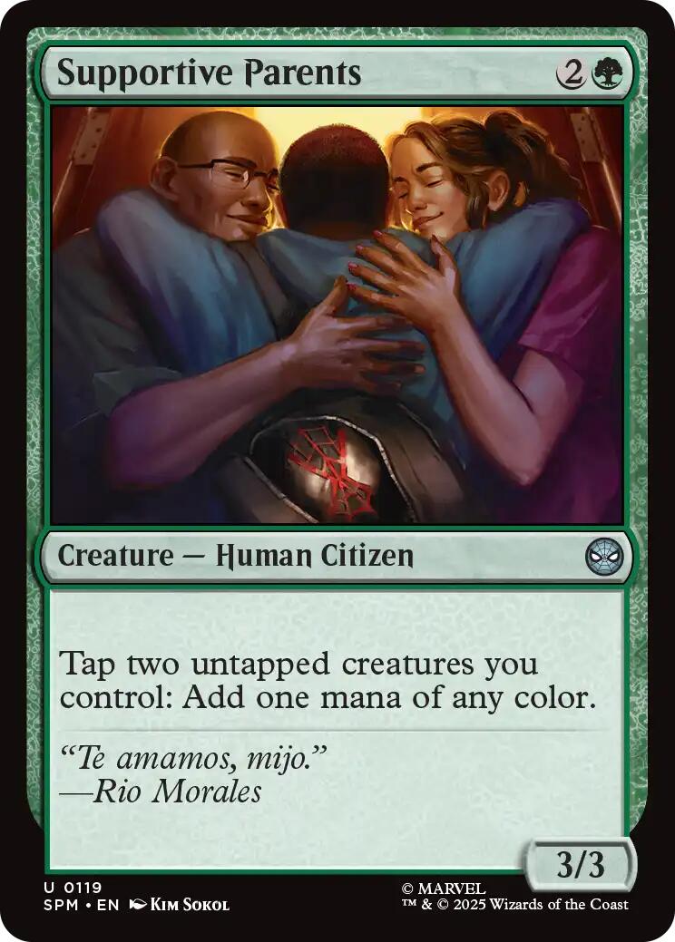 Supportive Parents [Marvel's Spider-Man] | Eastridge Sports Cards & Games