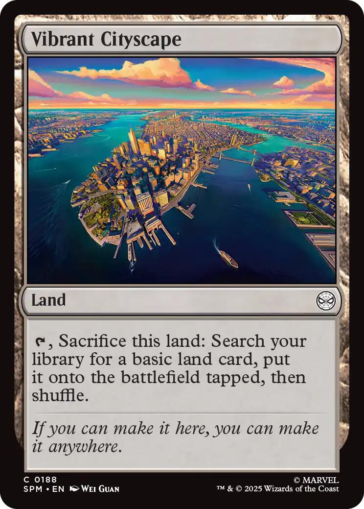 Vibrant Cityscape [Marvel's Spider-Man] | Eastridge Sports Cards & Games