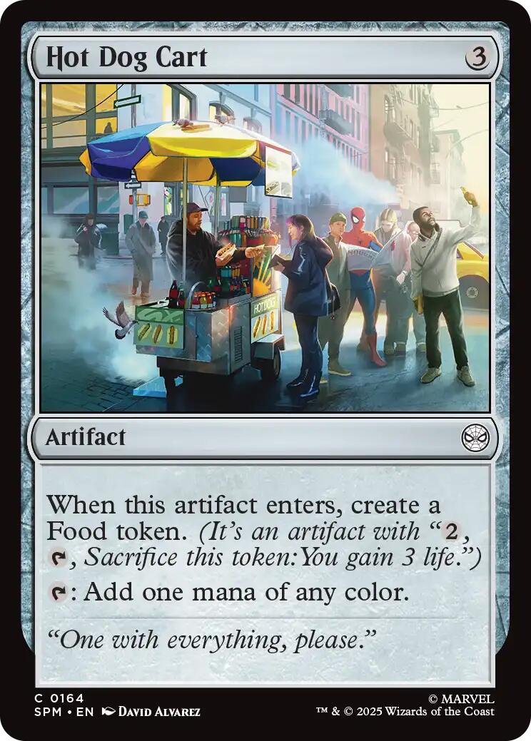Hot Dog Cart [Marvel's Spider-Man] | Eastridge Sports Cards & Games