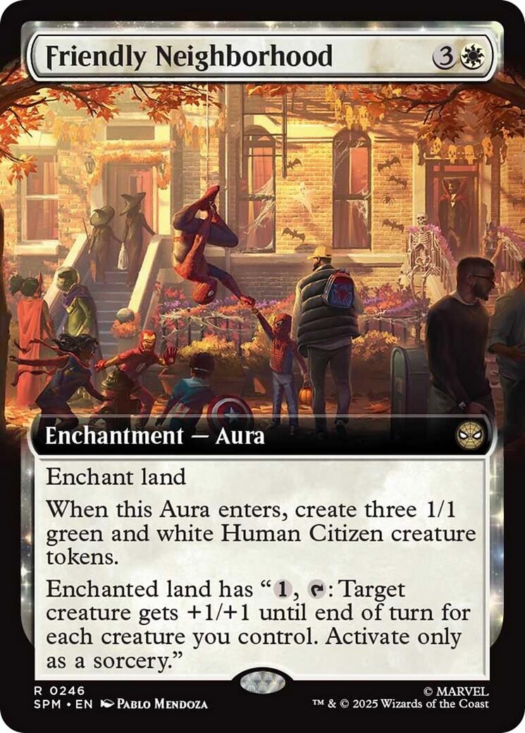 Friendly Neighborhood (Extended Art) [Marvel's Spider-Man] | Eastridge Sports Cards & Games