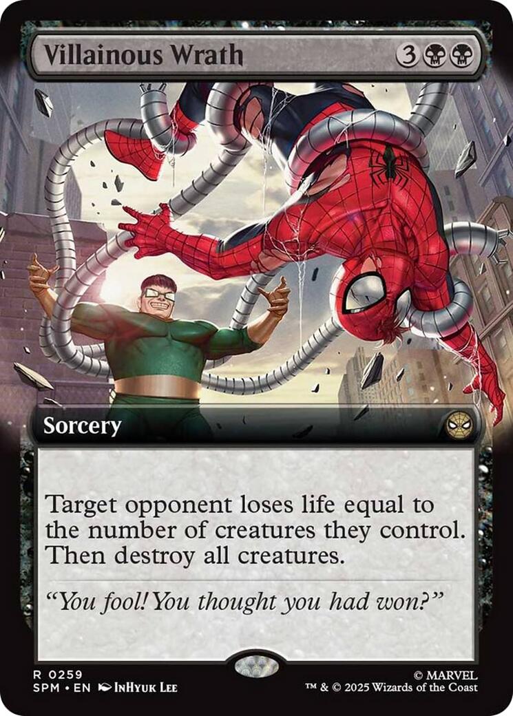 Villainous Wrath (Extended Art) [Marvel's Spider-Man] | Eastridge Sports Cards & Games