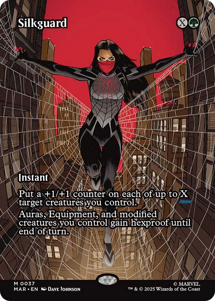 Silkguard (Borderless) [Marvel's Spider-Man: Eternal-Legal] | Eastridge Sports Cards & Games
