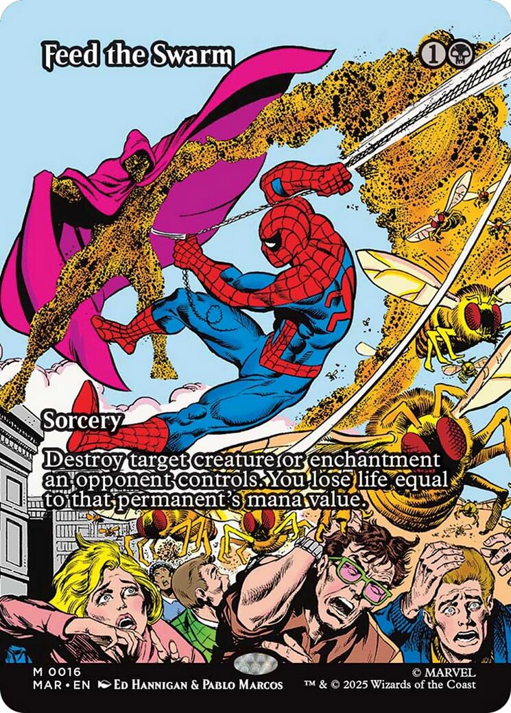 Feed the Swarm (Borderless) [Marvel's Spider-Man: Eternal-Legal] | Eastridge Sports Cards & Games