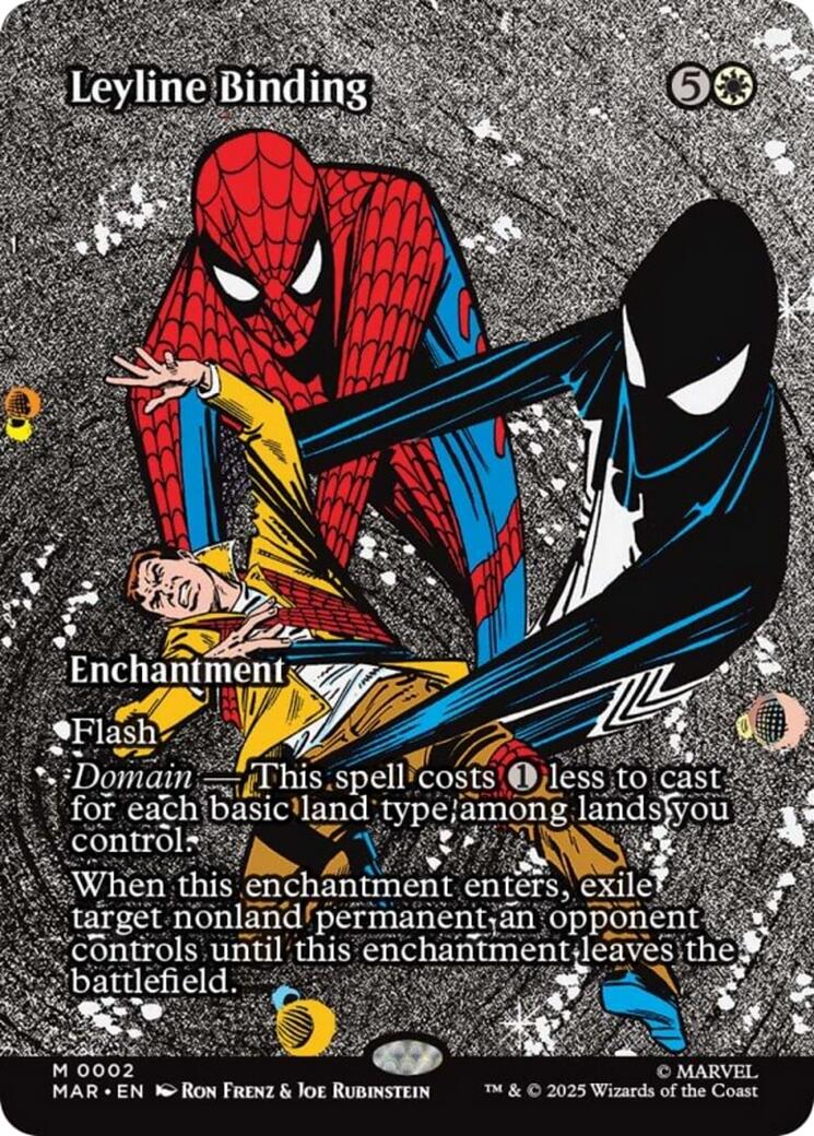 Leyline Binding (Borderless) [Marvel's Spider-Man: Eternal-Legal] | Eastridge Sports Cards & Games