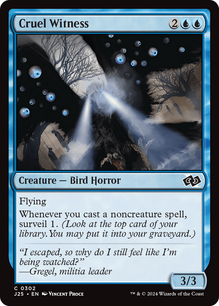 Cruel Witness [Foundations Jumpstart] | Eastridge Sports Cards & Games