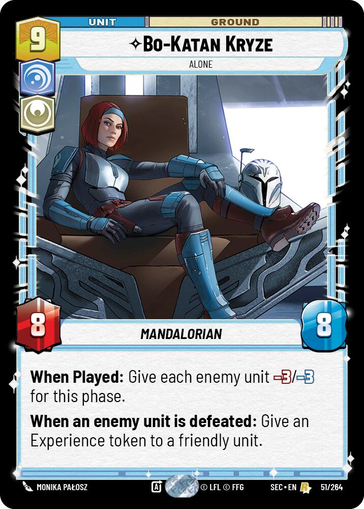 Bo-Katan Kryze - Alone (51/264) (51/264) [Secrets of Power] | Eastridge Sports Cards & Games