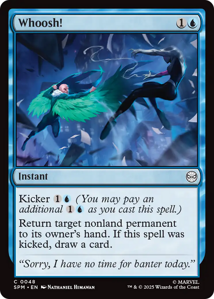 Whoosh! [Marvel's Spider-Man] | Eastridge Sports Cards & Games
