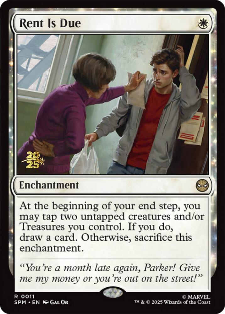 Rent Is Due [Marvel's Spider-Man Prerelease Promos] | Eastridge Sports Cards & Games