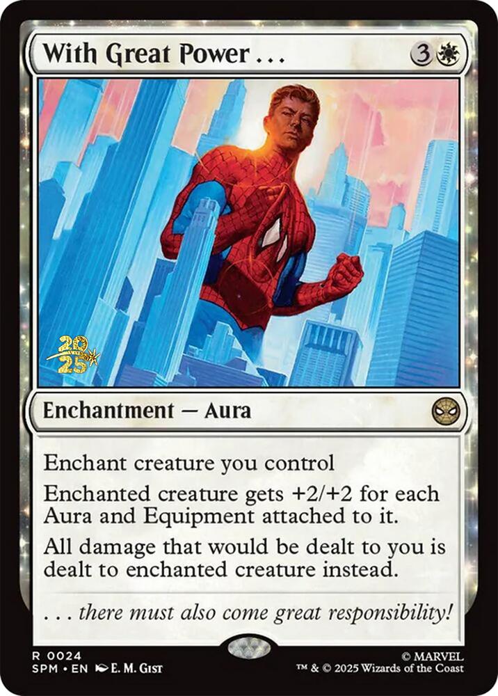 With Great Power . . . [Marvel's Spider-Man Prerelease Promos] | Eastridge Sports Cards & Games