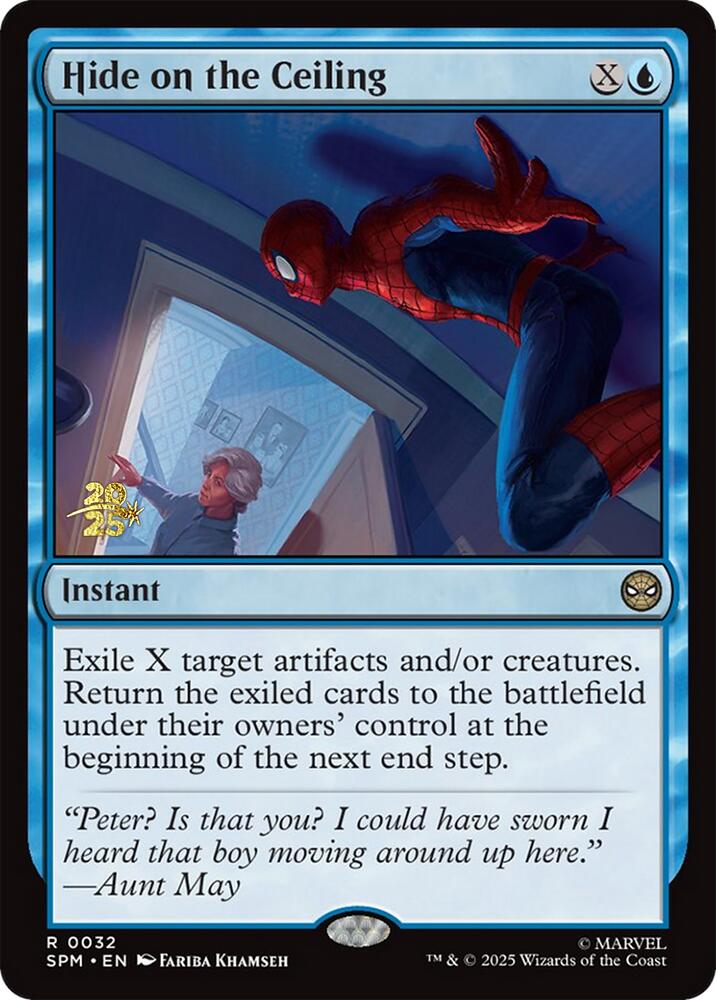 Hide on the Ceiling [Marvel's Spider-Man Prerelease Promos] | Eastridge Sports Cards & Games