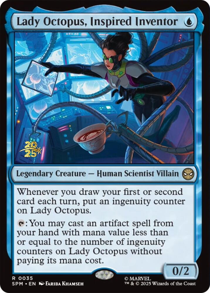 Lady Octopus, Inspired Inventor [Marvel's Spider-Man Prerelease Promos] | Eastridge Sports Cards & Games