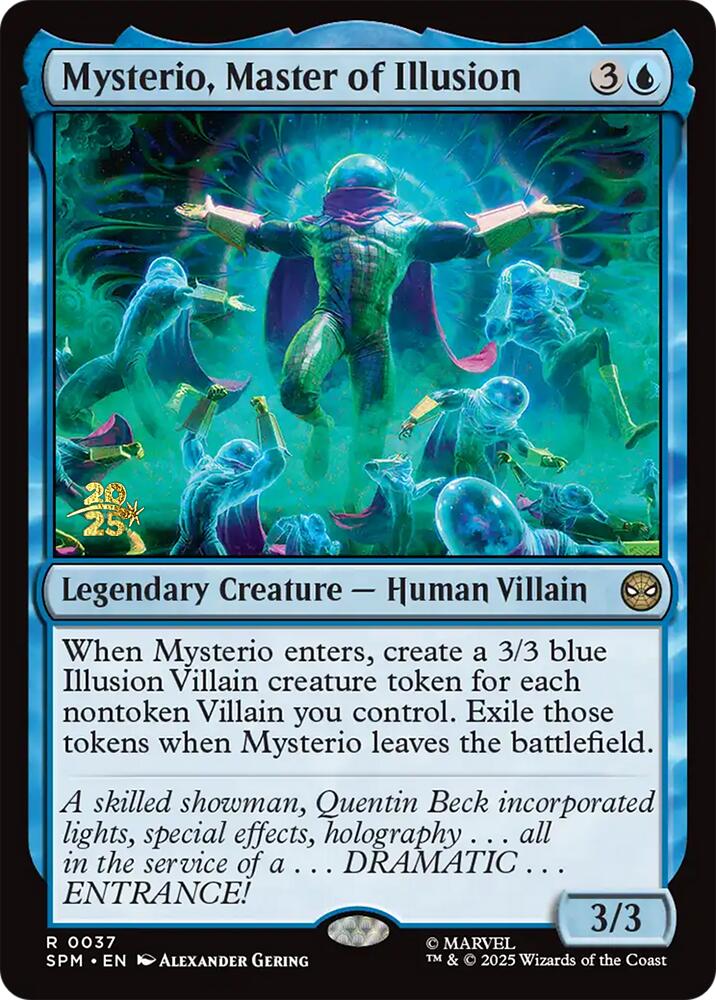 Mysterio, Master of Illusion [Marvel's Spider-Man Prerelease Promos] | Eastridge Sports Cards & Games