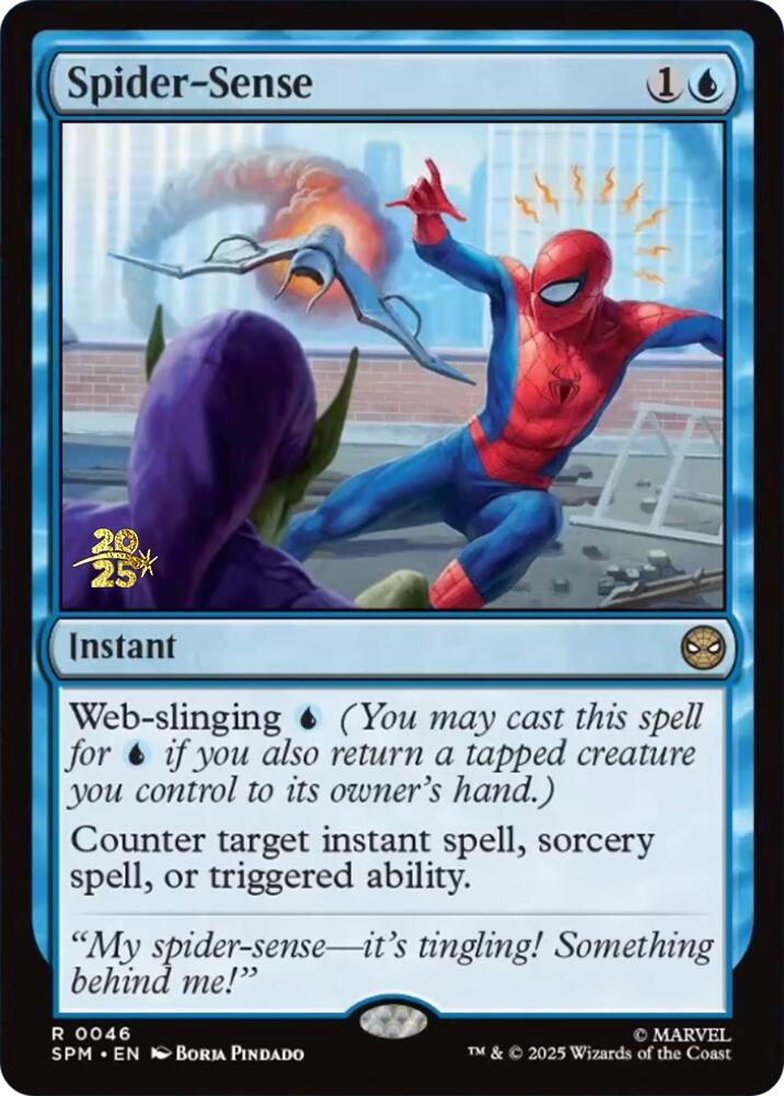 Spider-Sense [Marvel's Spider-Man Prerelease Promos] | Eastridge Sports Cards & Games