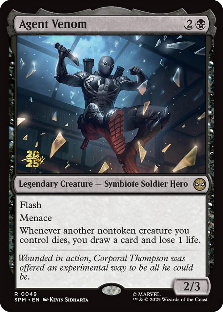Agent Venom [Marvel's Spider-Man Prerelease Promos] | Eastridge Sports Cards & Games