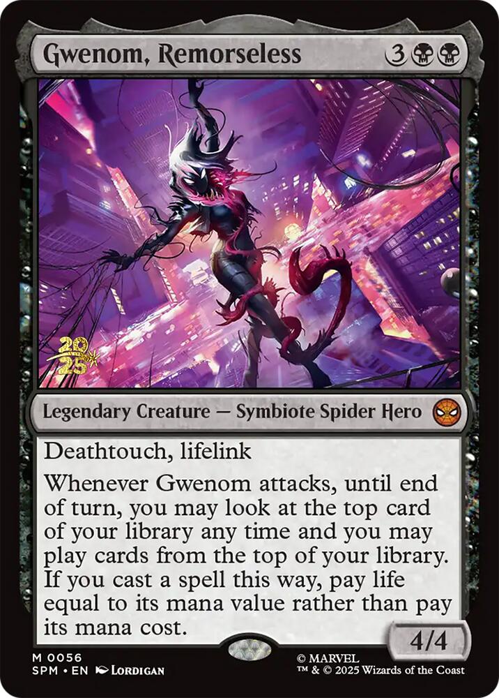 Gwenom, Remorseless [Marvel's Spider-Man Prerelease Promos] | Eastridge Sports Cards & Games