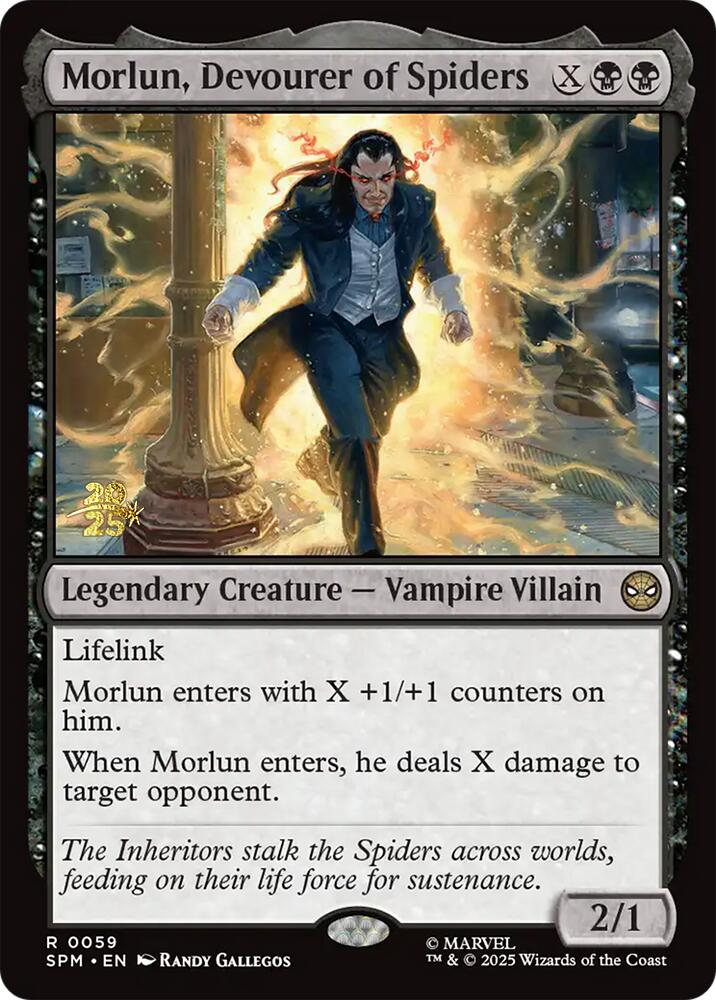 Morlun, Devourer of Spiders [Marvel's Spider-Man Prerelease Promos] | Eastridge Sports Cards & Games
