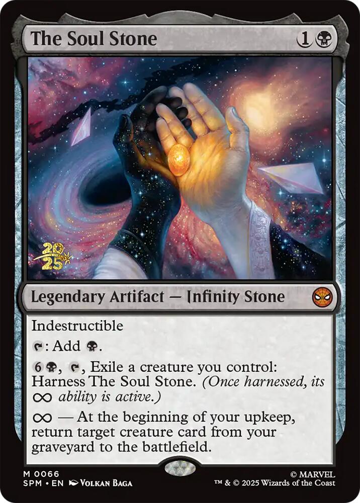 The Soul Stone [Marvel's Spider-Man Prerelease Promos] | Eastridge Sports Cards & Games