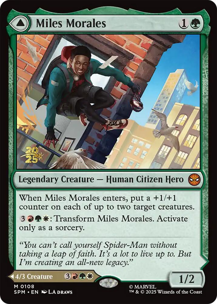 Miles Morales // Ultimate Spider-Man [Marvel's Spider-Man Prerelease Promos] | Eastridge Sports Cards & Games