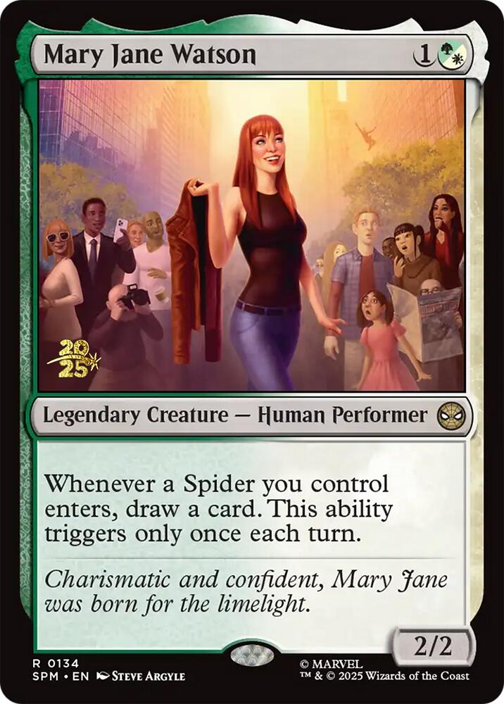 Mary Jane Watson [Marvel's Spider-Man Prerelease Promos] | Eastridge Sports Cards & Games