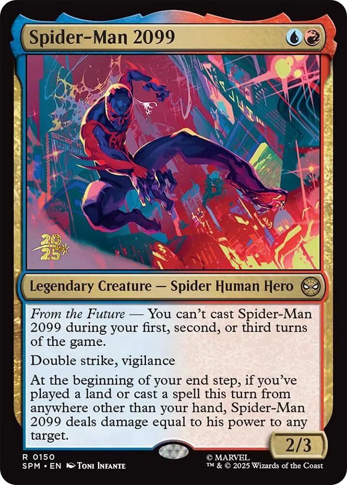 Spider-Man 2099 [Marvel's Spider-Man Prerelease Promos] | Eastridge Sports Cards & Games