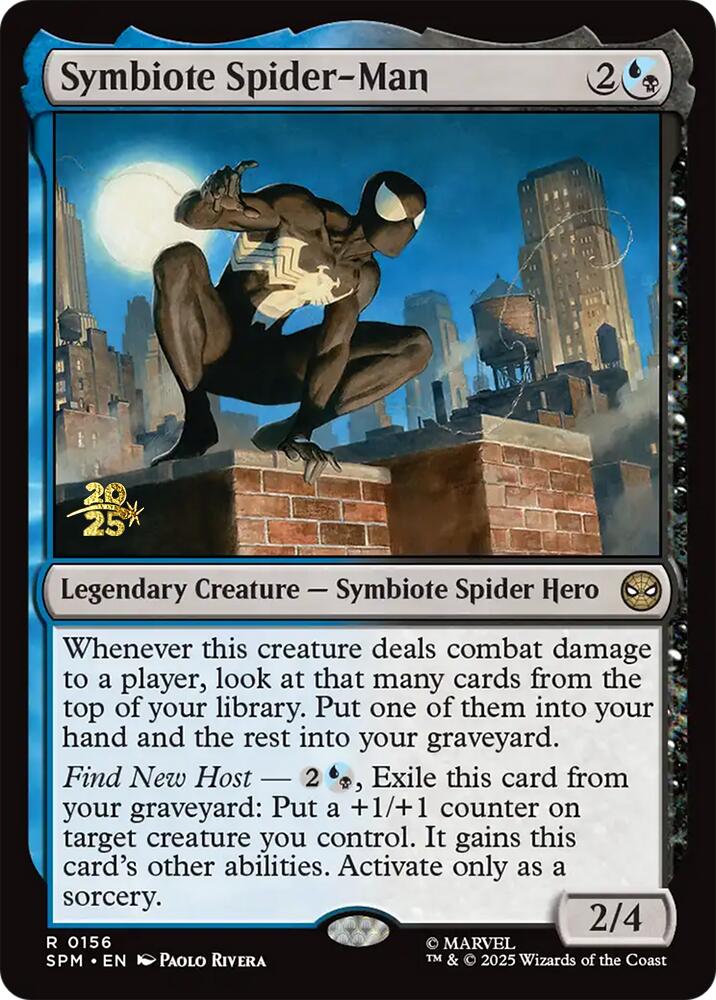 Symbiote Spider-Man [Marvel's Spider-Man Prerelease Promos] | Eastridge Sports Cards & Games