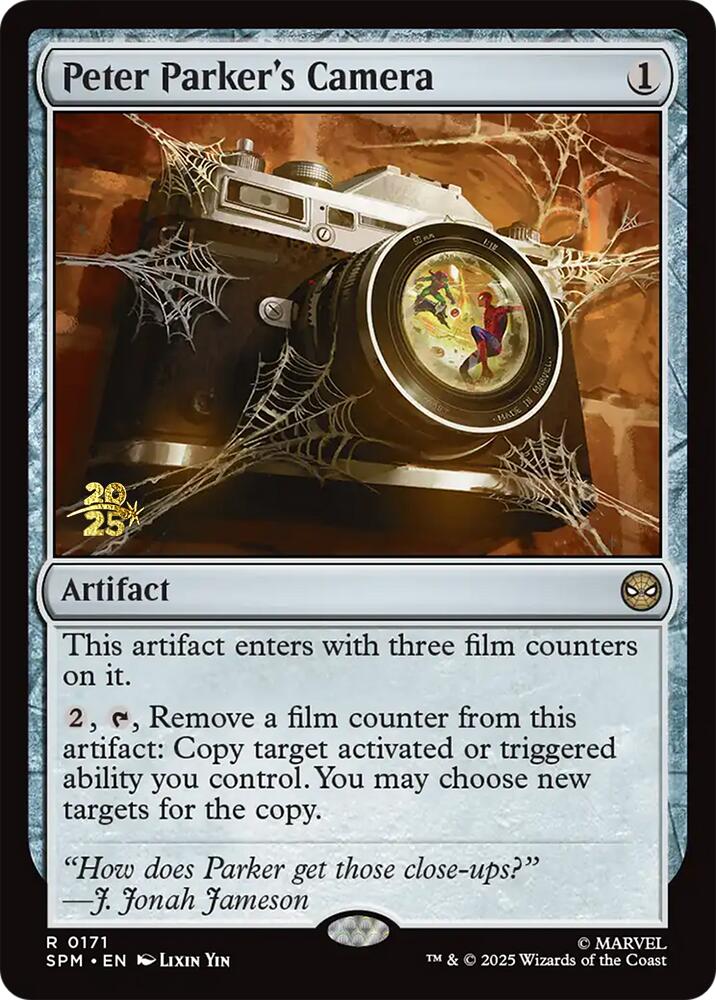 Peter Parker's Camera [Marvel's Spider-Man Prerelease Promos] | Eastridge Sports Cards & Games