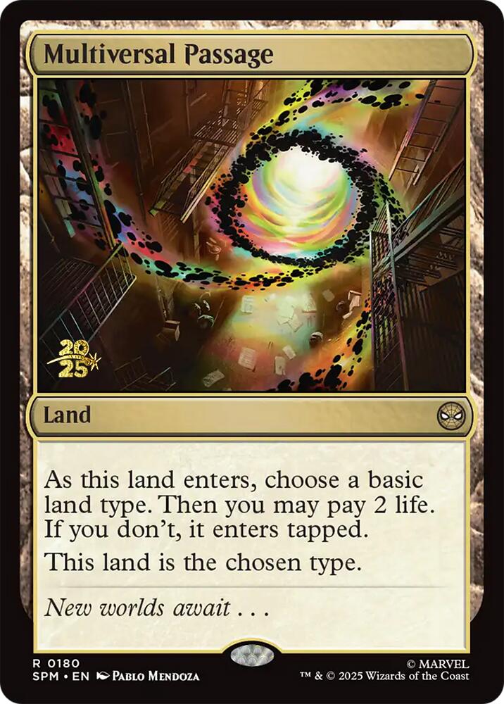 Multiversal Passage [Marvel's Spider-Man Prerelease Promos] | Eastridge Sports Cards & Games