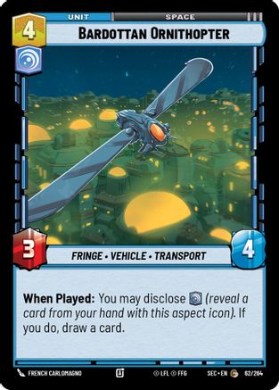 Bardottan Ornithopter (62/264) - Secrets of Power