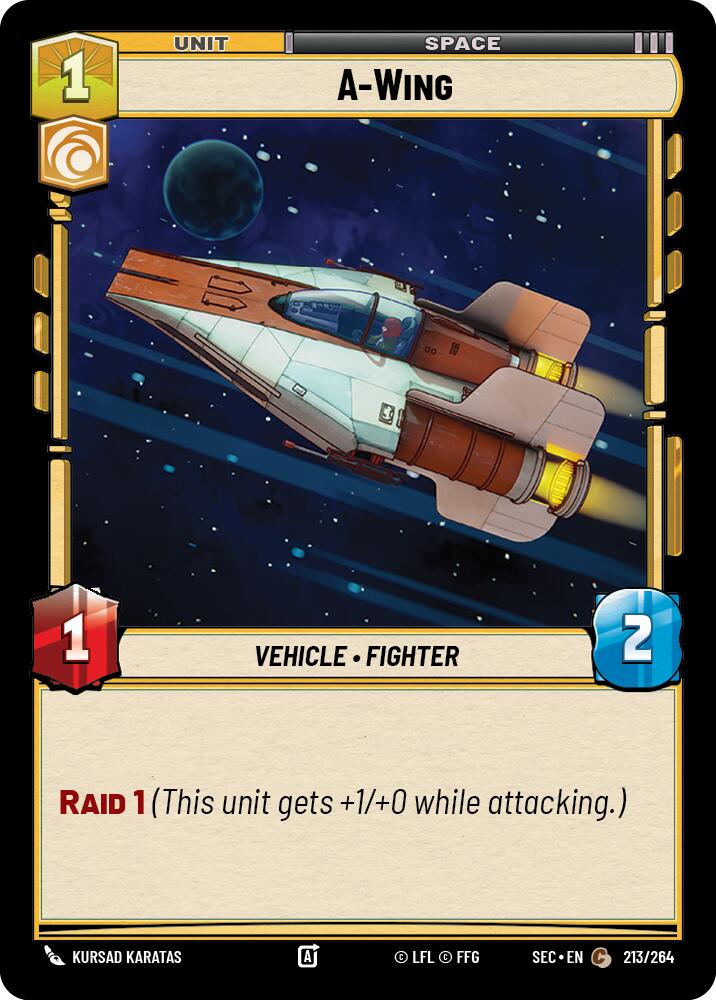 A-Wing (213/264) (213/264) [Secrets of Power] | Eastridge Sports Cards & Games