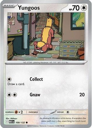 Yungoos (109/132) [Mega Evolutions: Base Set]