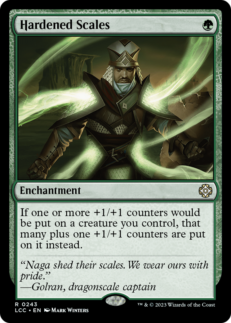 Hardened Scales [The Lost Caverns of Ixalan Commander] | Eastridge Sports Cards & Games