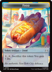 Food // Robot Double-Sided Token [Marvel's Spider-Man Tokens] | Eastridge Sports Cards & Games